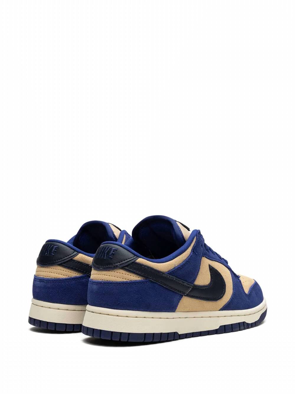 NEW NIKE women's dunk low sneakers in royal suede - Picture 4 of 7
